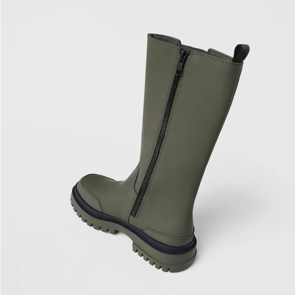 LUG SOLE RUBBERIZED BOOTS ZARA - Picture 7 of 9